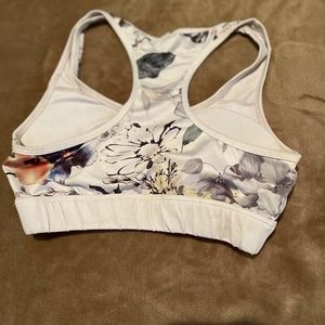 Flower sports bra